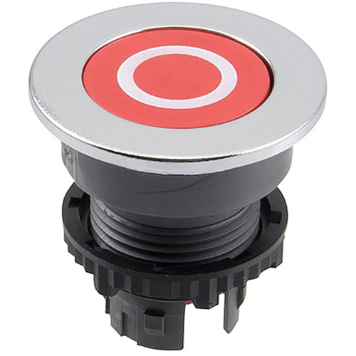 (image for) Robot Coupe 502169 BUTTON,OFF RED - Click Image to Close